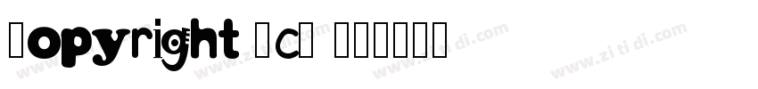 Copyright (c) 20字体转换